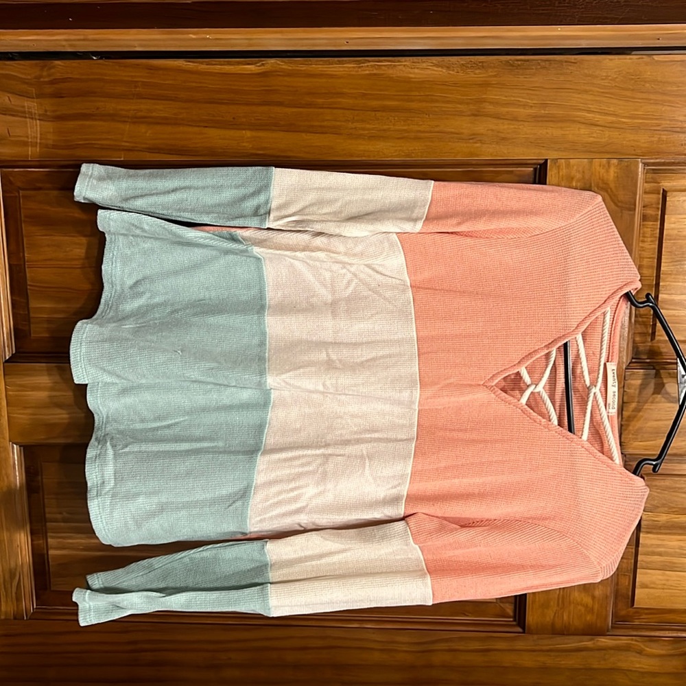 Super Cute Criss Cross V Neck